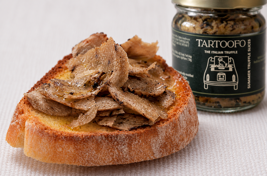 Truffle Bruschetta with Tartoofo Truffle – An Easy Italian Recipe